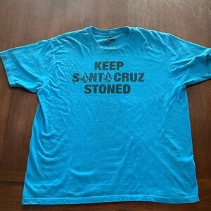 Volcom Blue Graphic Tee